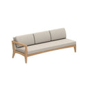 Royal Botania Lounge modulair Zit en rug kussens (7pcs) in categorie A Royal Botania Zenhit teakhouten drie zits lounge bank met de armleuning rechts of links. Verkrijgbaar in diverse stofferingen.