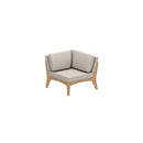 Royal Botania Lounge modulair Zonder kussens Royal Botania Zenhit teakhouten lounge hoekmodule. Verkrijgbaar in diverse stofferingen.