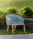 Royal Botania Lounge stoel Royal Botania Calypso loungestoel met Kris Kross Fiber