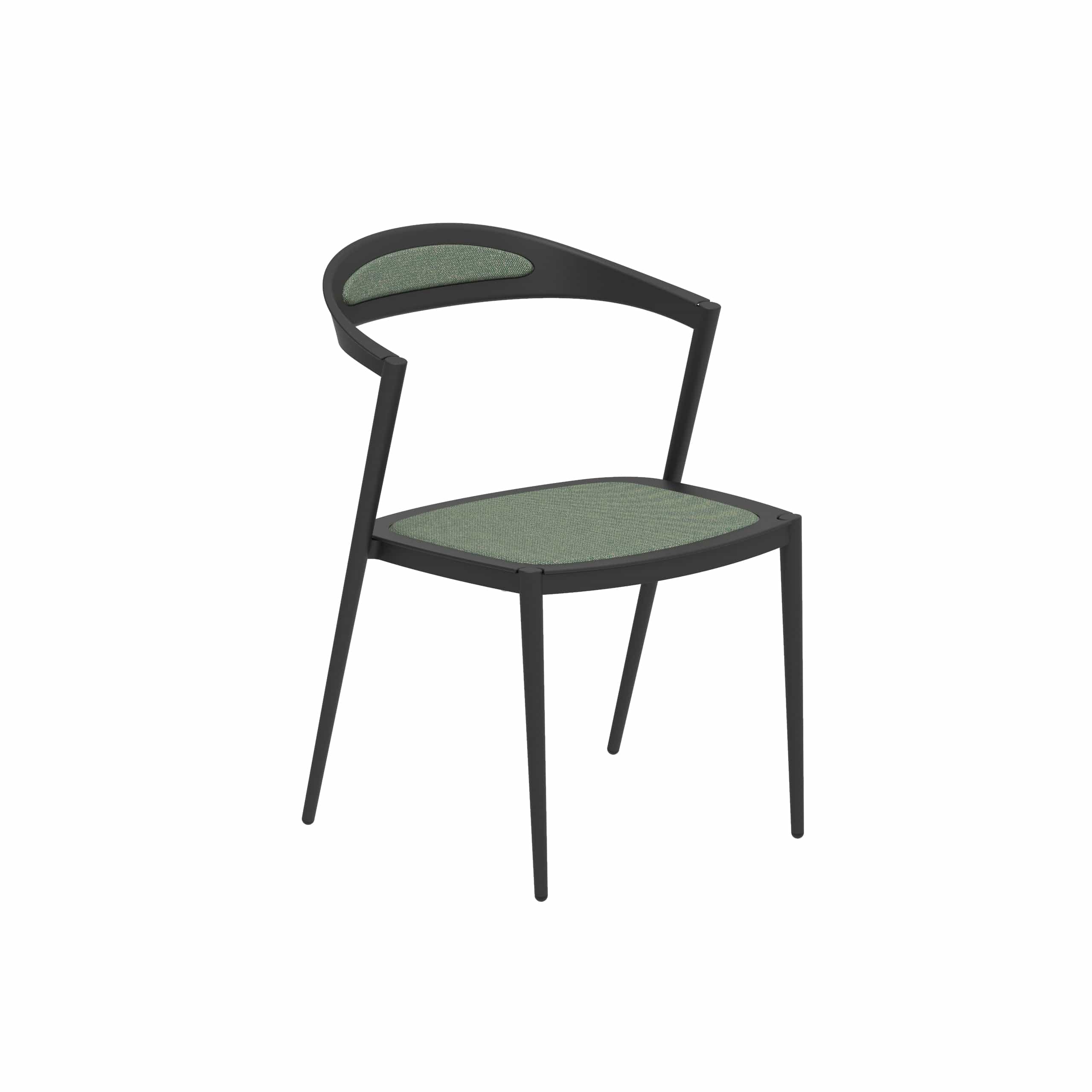 Royal Botania Stoel Royal Botania Styletto Dining Chair. Leverbaar in verschillende kleuren frames en stofferingen.
