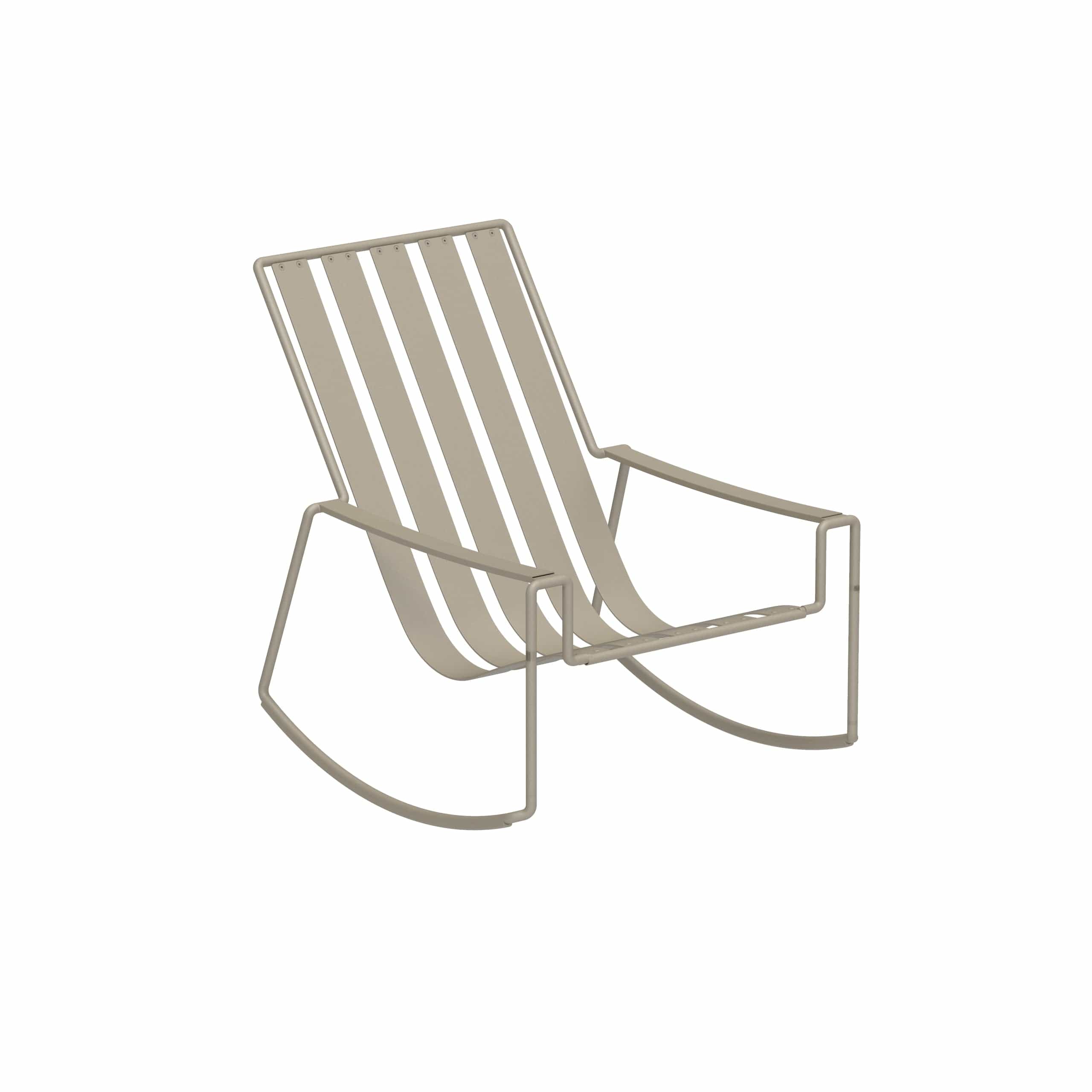 Royal Botania Stoel Sand Royal Botania Strappy Schommelstoel. Leverbaar in verschillende kleuren frames en stofferingen.