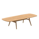 Royal Botania Tafel 120x220-320cm / Teakhout Royal Botania Zidiz tafel teak frame en verkrijgbaar in diverse afmetingen en met verschillende kleuren tafelbladen.