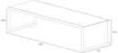 Royal Botania Tafel Royal Botania Ninix tafel 300 x 110 cm, Meerdere kleuren mogelijk.