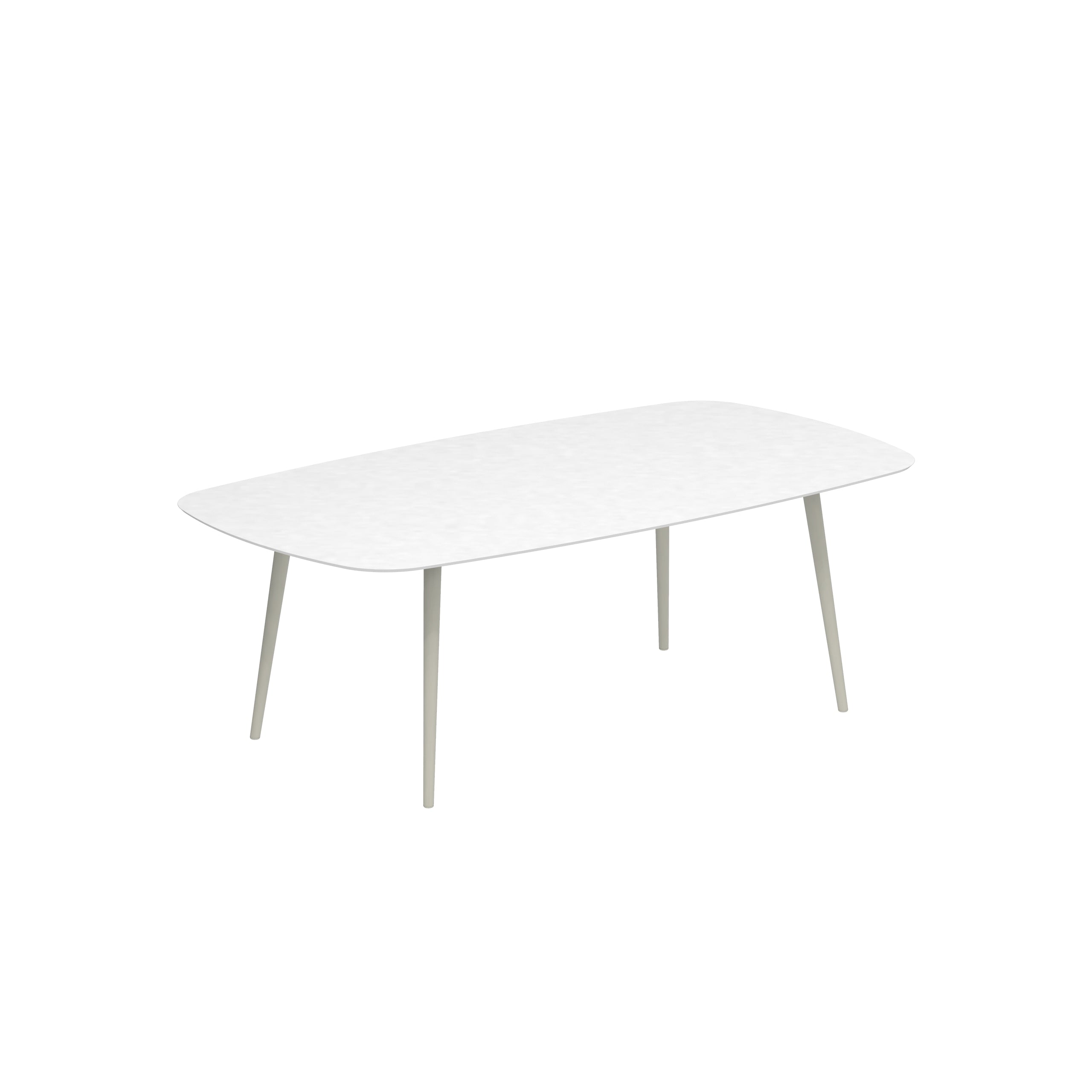 Royal Botania Tafel Royal Botania Styletto tafel 220x120 cm. Verkrijgbaar in 35cm, 50cm, 67cm, 75cm, 92cm, 110cm hoog. Diverse kleuren frames en tafelbladen mogelijk.