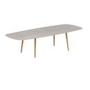 Royal Botania Tafel Royal Botania Styletto tafel 300x120 cm. Verkrijgbaar in 35cm, 50cm, 67cm, 75cm, 92cm en 110cm hoog. Diverse kleuren frames en tafelbladen mogelijk.