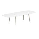 Royal Botania Tafel Royal Botania Styletto tafel 300x120 cm. Verkrijgbaar in 35cm, 50cm, 67cm, 75cm, 92cm en 110cm hoog. Diverse kleuren frames en tafelbladen mogelijk.