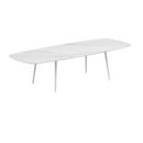 Royal Botania Tafel Royal Botania Styletto tafel 300x120 cm. Verkrijgbaar in 35cm, 50cm, 67cm, 75cm, 92cm en 110cm hoog. Diverse kleuren frames en tafelbladen mogelijk.