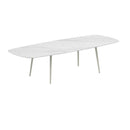 Royal Botania Tafel Royal Botania Styletto tafel 300x120 cm. Verkrijgbaar in 35cm, 50cm, 67cm, 75cm, 92cm en 110cm hoog. Diverse kleuren frames en tafelbladen mogelijk.
