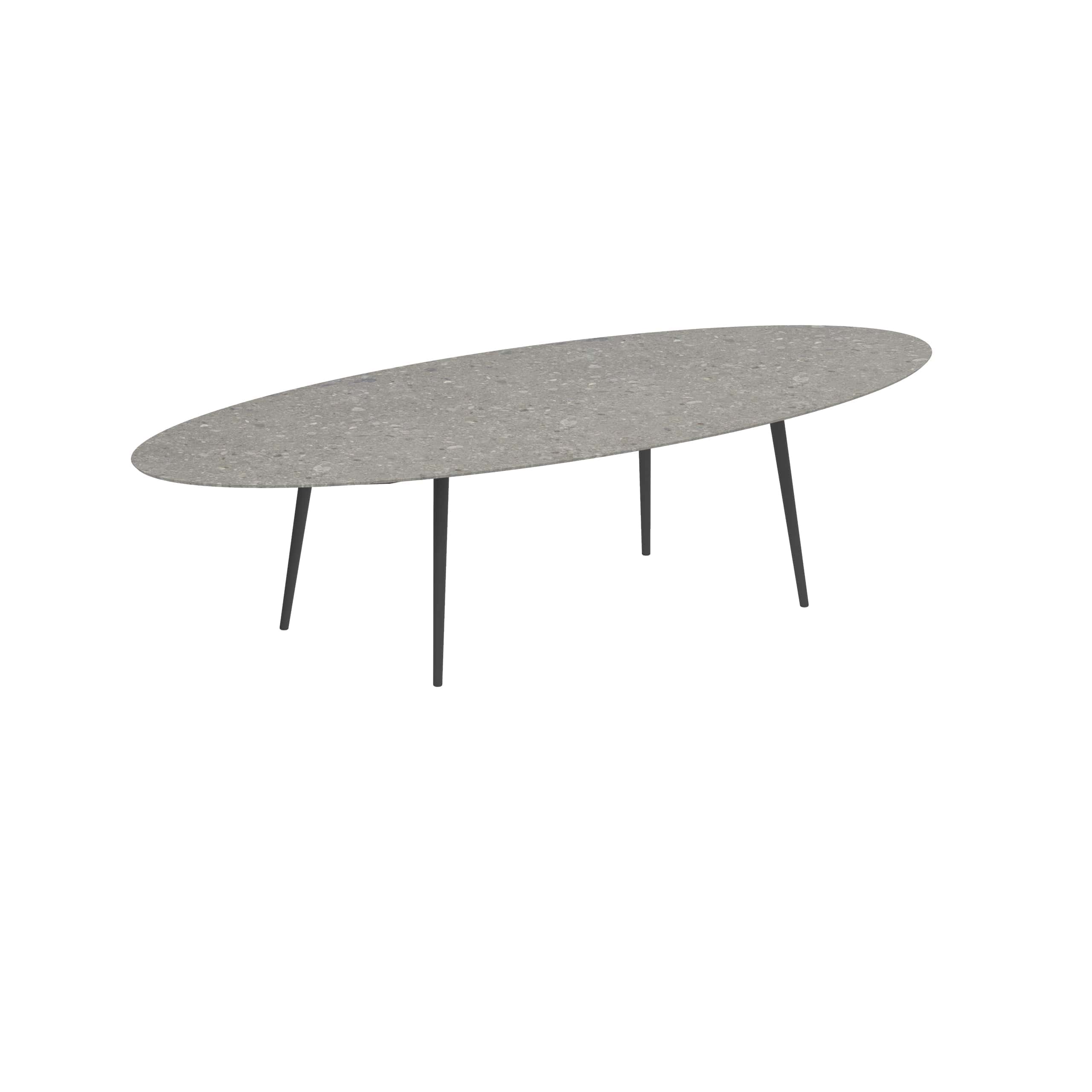 Royal Botania Tafel Royal Botania Styletto tafel 320x140 cm. Verkrijgbaar in 35cm, 50cm, 67cm en 75cm, 92cm en 110cm hoog. Diverse kleuren frames en tafelbladen mogelijk.