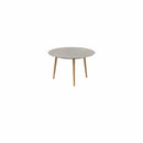 Royal Botania Tafel Royal Botania Styletto tafel ø120cm, Verkrijgbaar in 35cm, 50cm, 67cm, 75cm, 92cm en 110cm hoog. Diverse kleuren frames en tafelbladen mogelijk.
