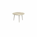 Royal Botania Tafel Royal Botania Styletto tafel ø120cm, Verkrijgbaar in 35cm, 50cm, 67cm, 75cm, 92cm en 110cm hoog. Diverse kleuren frames en tafelbladen mogelijk.