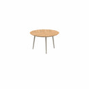 Royal Botania Tafel Royal Botania Styletto tafel ø120cm, Verkrijgbaar in 35cm, 50cm, 67cm, 75cm, 92cm en 110cm hoog. Diverse kleuren frames en tafelbladen mogelijk.