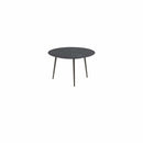 Royal Botania Tafel Royal Botania Styletto tafel ø120cm, Verkrijgbaar in 35cm, 50cm, 67cm, 75cm, 92cm en 110cm hoog. Diverse kleuren frames en tafelbladen mogelijk.