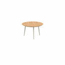 Royal Botania Tafel Royal Botania Styletto tafel ø120cm, Verkrijgbaar in 35cm, 50cm, 67cm, 75cm, 92cm en 110cm hoog. Diverse kleuren frames en tafelbladen mogelijk.