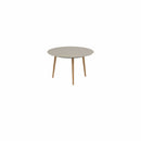 Royal Botania Tafel Royal Botania Styletto tafel ø120cm, Verkrijgbaar in 35cm, 50cm, 67cm, 75cm, 92cm en 110cm hoog. Diverse kleuren frames en tafelbladen mogelijk.