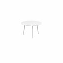 Royal Botania Tafel Royal Botania Styletto tafel ø120cm, Verkrijgbaar in 35cm, 50cm, 67cm, 75cm, 92cm en 110cm hoog. Diverse kleuren frames en tafelbladen mogelijk.