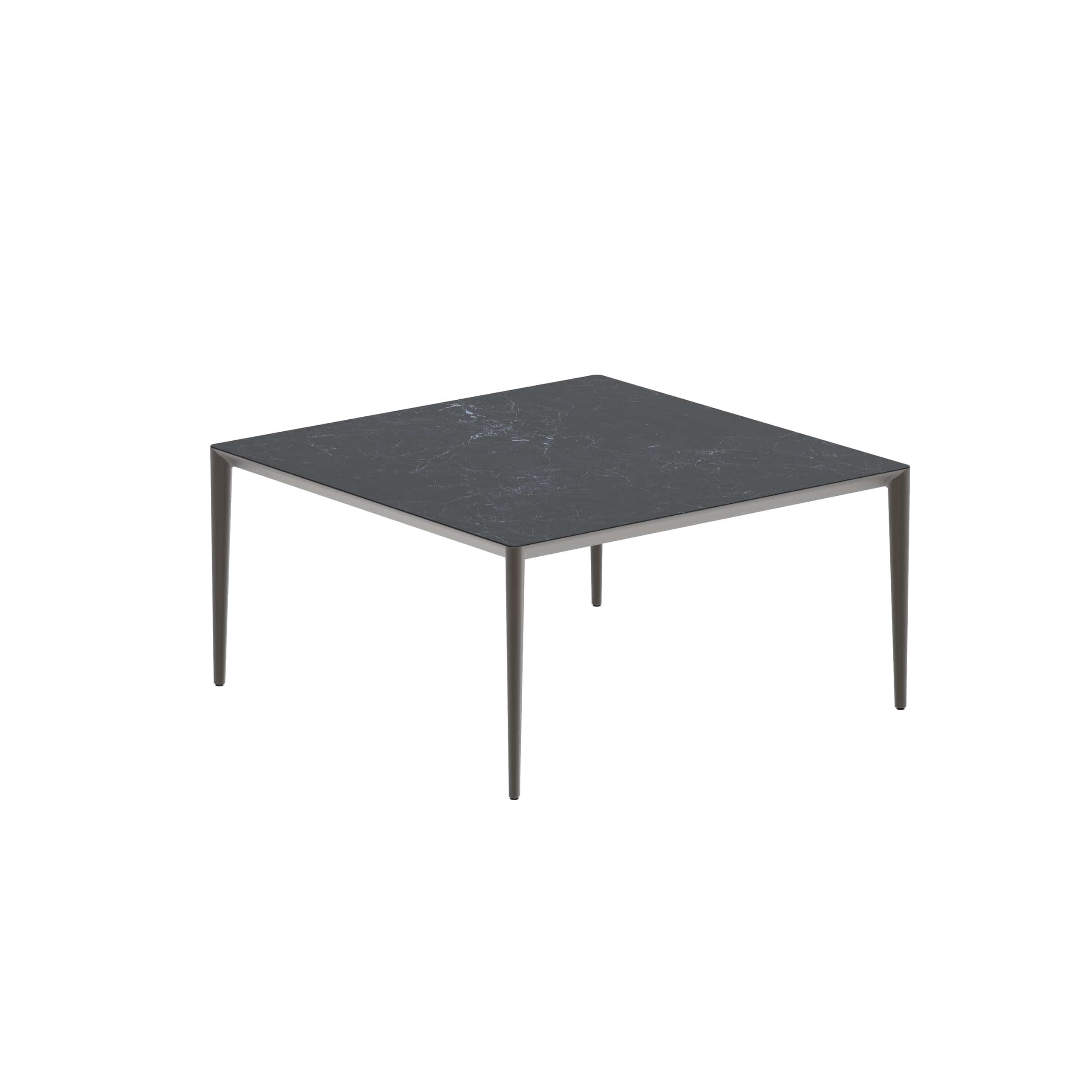 Royal Botania Tafel Royal Botania U-nite Tafel 150x150x75cm. Diverse kleuren frames en tafelbladen mogelijk.