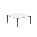 Royal Botania Tafel Royal Botania U-nite Tafel 150x150x75cm. Diverse kleuren frames en tafelbladen mogelijk.