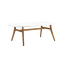 Royal Botania Tafel Royal Botania Zidiz tafel teak frame en verkrijgbaar in diverse afmetingen en met verschillende kleuren tafelbladen.