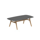 Royal Botania Tafel Royal Botania Zidiz tafel teak frame en verkrijgbaar in diverse afmetingen en met verschillende kleuren tafelbladen.