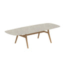 Royal Botania Tafel Royal Botania Zidiz tafel teak frame en verkrijgbaar in diverse afmetingen en met verschillende kleuren tafelbladen.