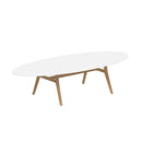 Royal Botania Tafel Royal Botania Zidiz tafel teak frame en verkrijgbaar in diverse afmetingen en met verschillende kleuren tafelbladen.