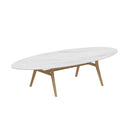 Royal Botania Tafel Royal Botania Zidiz tafel teak frame en verkrijgbaar in diverse afmetingen en met verschillende kleuren tafelbladen.