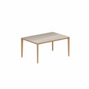 Royal Botania Tafel Teak / Taupe Grey Royal Botania U-nite Tafel 220x100x75cm. Diverse kleuren frames en tafelbladen mogelijk.