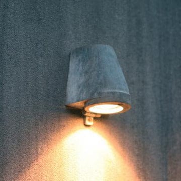 Royal Botania Wandverlichting Royal Botania Beamy Wall. Leverbaar in Antique Brass of Zinc
