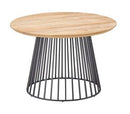 Solpuri Salon-/bijzettafel Solpuri, Grid bijzettafel ∅ 70 x 45cm, verkrijgbaar in meerdere kleuren.