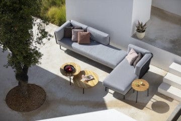 Todus Lounge modulair Todus Baza lounge opstelling Q. Verkrijgbaar in meerdere kleuren frame's en stofferingen.