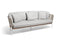 Diphano, Omer lounge bank verkrijgbaar in de kleur wit en lava, incl. kussenset