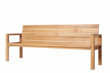 Traditional Teak Bank 215 cm Traditional teak, Maxima bank, verkrijgbaar in meerdere maten.