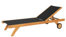 Traditional Teak Ligbedden Zwart Traditional teak, Kate ligbed, verkrijgbaar in meerdere kleuren