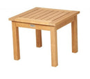 Traditional Teak Salon-/bijzettafel 50 x 50 cm Traditional teak, Sisi bijzettafel, gemaakt van teakhout.