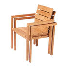 Traditional Teak Stoel Traditional teak, Maxima stapelbare stoel, gemaakt van teakhout.