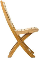 Traditional Teak Stoel Traditional teak, Victoria klapstoel zonder arm, vervaardigd uit teakhout