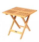 Traditional Teak Tafel 52 x 52 cm Traditional teak, Lilly uitklapbare bistro tafel, verkrijgbaar in verschillende maten