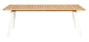 Traditional Teak Tafel 90 x 217 cm / Wit Traditional teak, Luna eettafel verkrijgbaar in meerdere kleuren en maten.