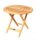Traditional Teak Tafel ø 62 cm Traditional teak, Lilly uitklapbare bistro tafel, verkrijgbaar in verschillende maten