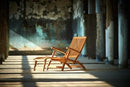 Traditional Teak Verstelbare loungestoel Traditional teak, Alexandra deckchair, vervaardigd uit teakhout