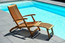 Traditional Teak Verstelbare loungestoel Traditional teak, Alexandra deckchair, vervaardigd uit teakhout