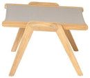 Traditional Teak Voetenbank/Pouf Taupe Traditional teak, Kate voetenbank, Verkrijgbaar in meerdere kleuren
