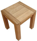 Traditional Teak Voetenbank/Pouf Traditional teak, Maxima hocker, gemaakt van teakhout.