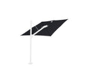Umbrosa Zweefparasols Umbrosa, Spectra zweefparasol verkrijgbaar in 3 kleuren frame en in 14 verschillende kleuren parasoldoeken.