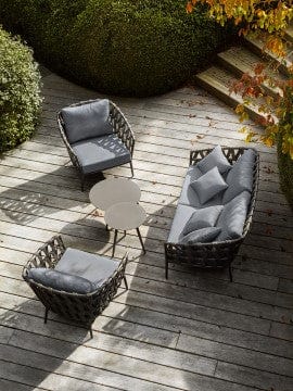 Vincent Sheppard Lounge bank Vincent Sheppard Leo 2 zits loungebank. Kussens zijn verkrijgbaar in verschillende kleuren stofferingen.