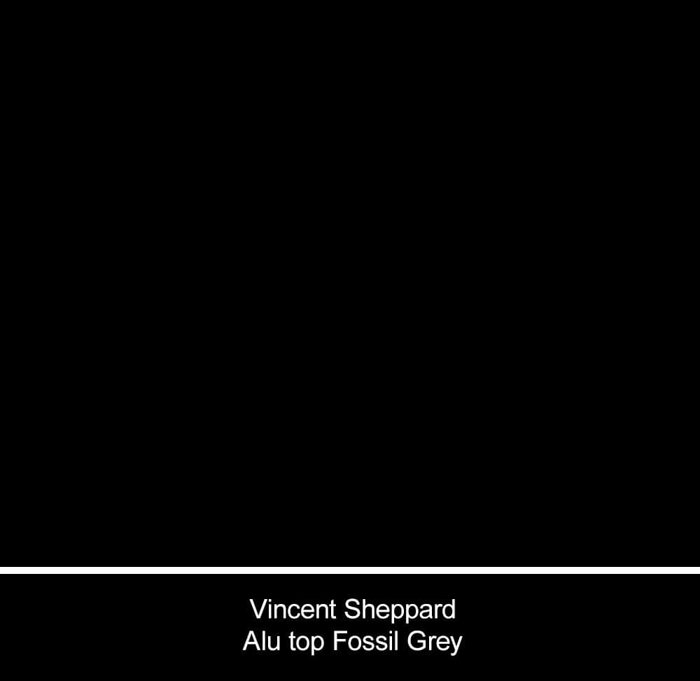 Vincent Sheppard Salon-/bijzettafel Vincent Sheppard Kodo salontafel. Verkrijgbaar in 2 afmetingen en in twee kleuren aluminium blad en frame