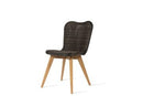 Vincent Sheppard Stoel Vincent Sheppard Lena eetstoel met teak poot. Verkrijgbaar in meerdere kleuren.