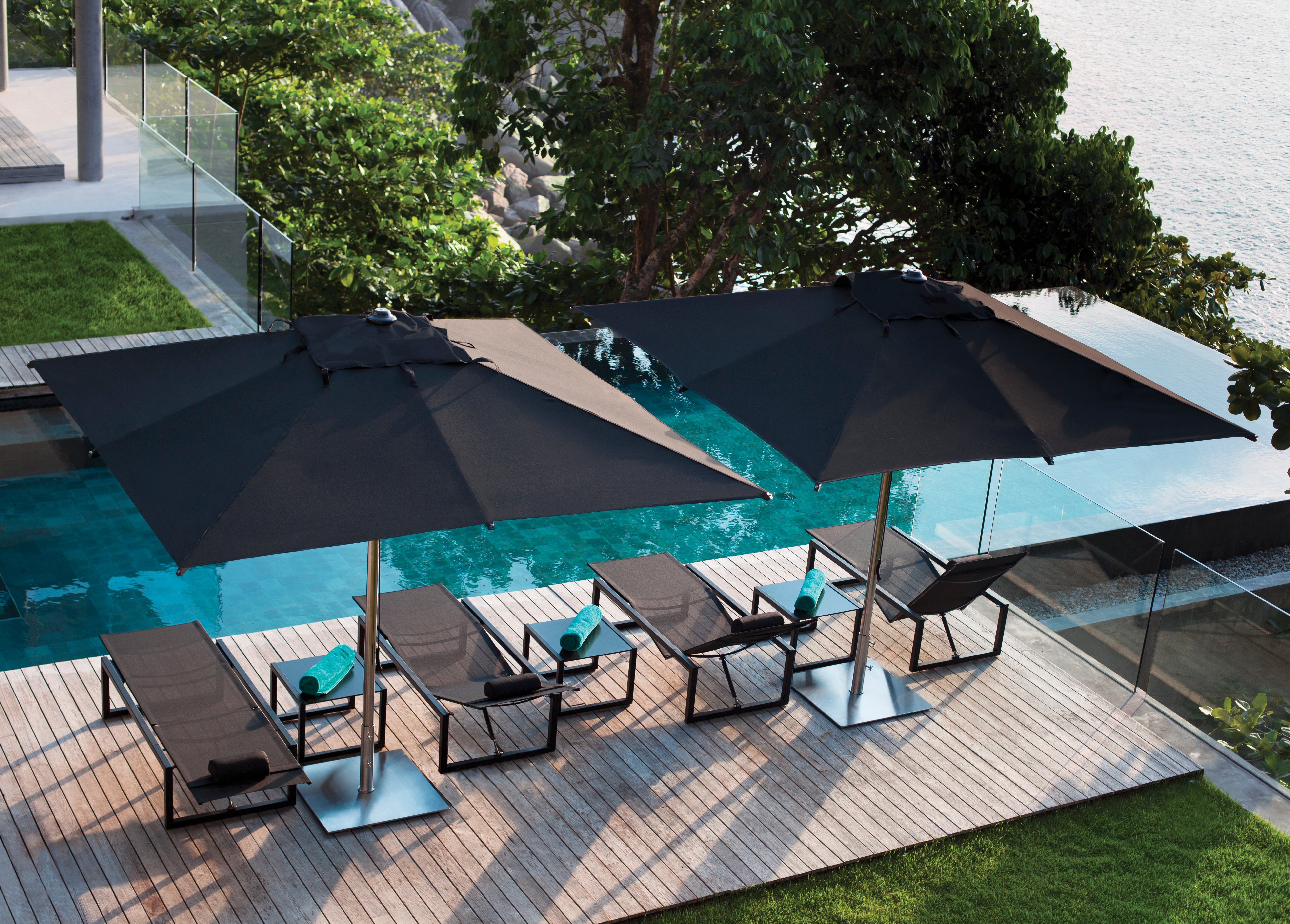 RVS stokparasols