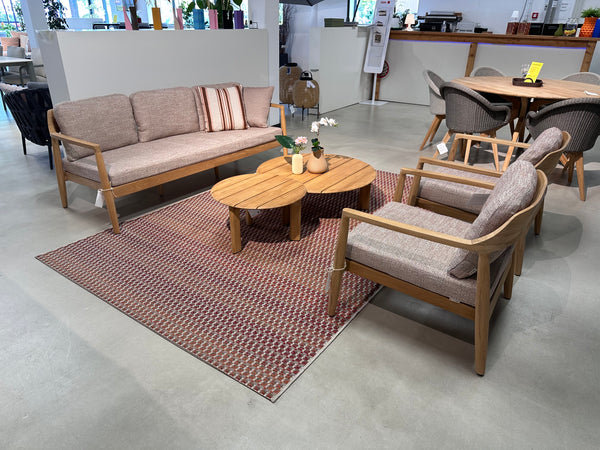 Jati & Kebon, Tofino Teak loungeset showroomaanbieding